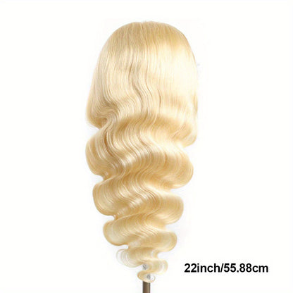 200% Density 613 Blonde Lace Front Wig Human Hair 13X4 HD Body Wave Lace Front Wigs Human Hair Pre Plucked with Baby Hair Blonde Lace Front Wigs Human Hair