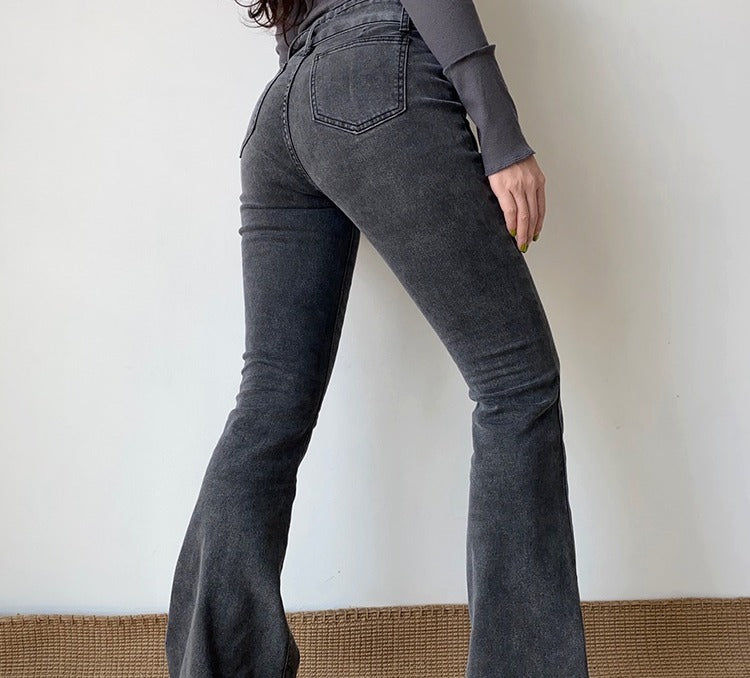 funninessgames - Hot Girl Denim Flare Jeans