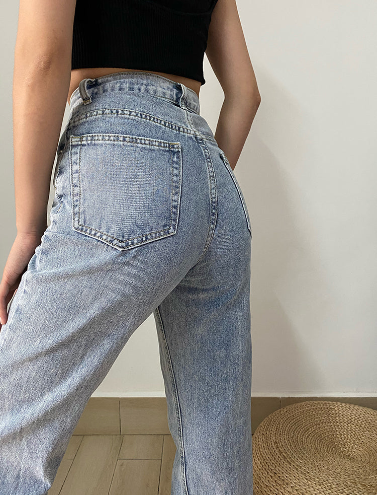 funninessgames - Kodi Split Denim Jeans