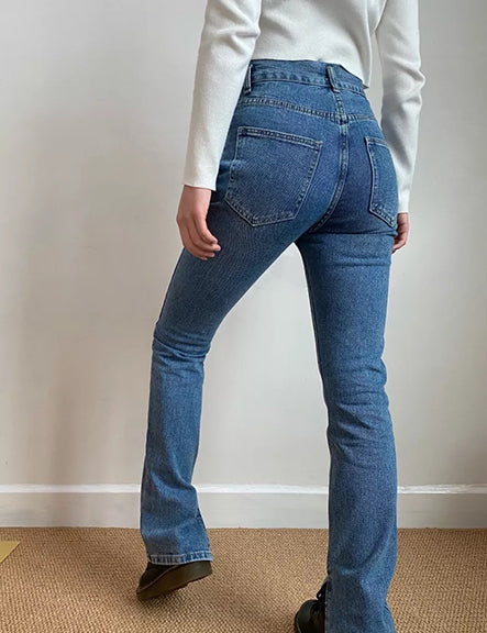 funninessgames - Tala Cowgirl Split Jeans