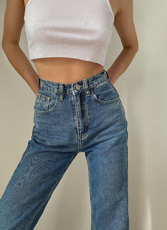 funninessgames - Kodi Split Denim Jeans