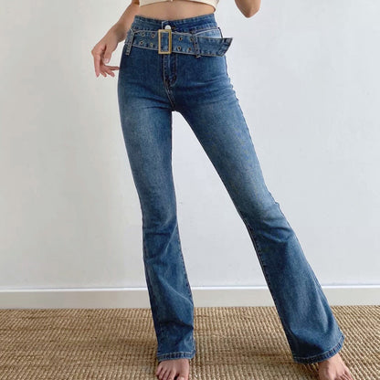 funninessgames - Hot Girl Denim Flare Jeans