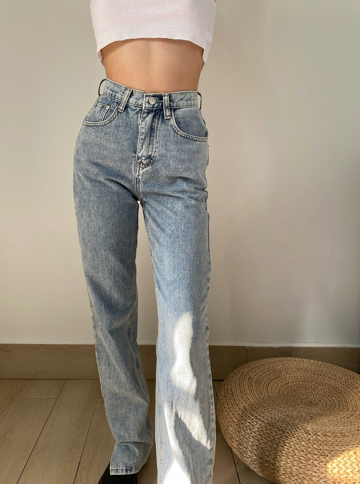 funninessgames - Kodi Split Denim Jeans