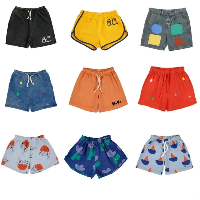 Shorts Childrens Summer Cartoon Trend Boys High Quality Comfortable Cute Girls Casual Clothing 230427