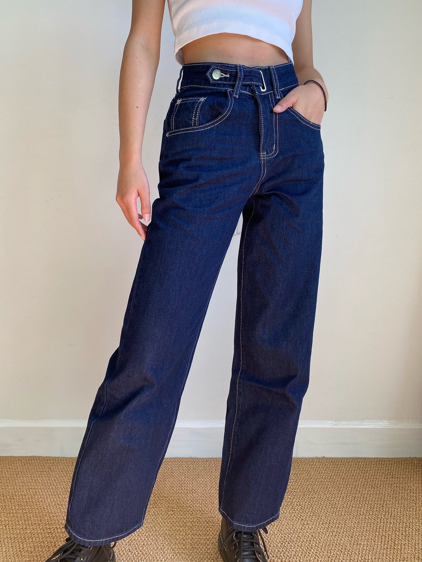 funninessgames - Cowboy Top Stitch Jeans