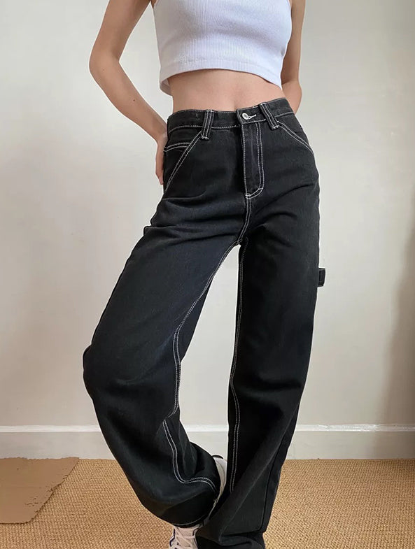 funninessgames - Sumi Stitch Pocket Jeans