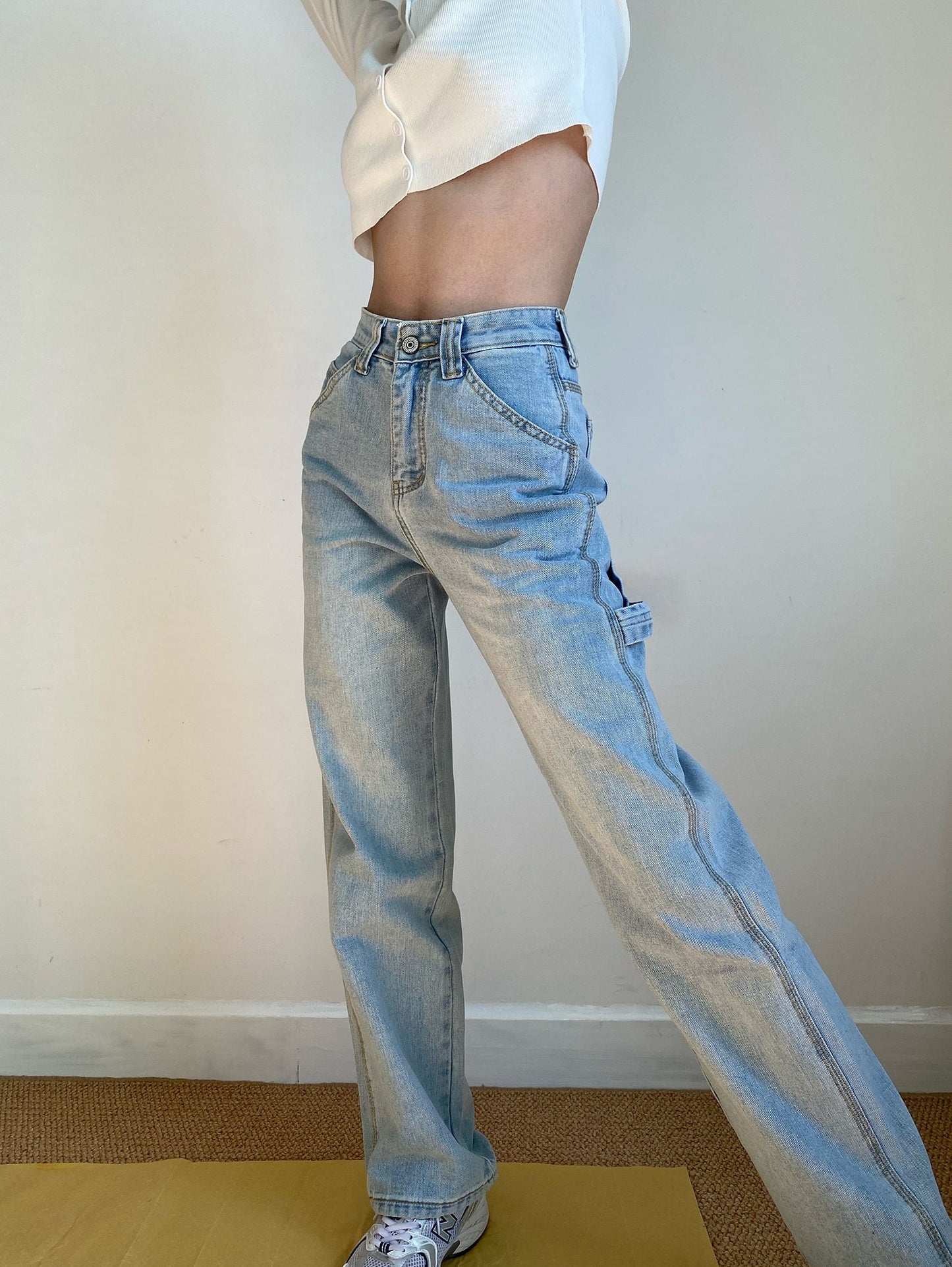 funninessgames - Rani Top Stitch Jeans