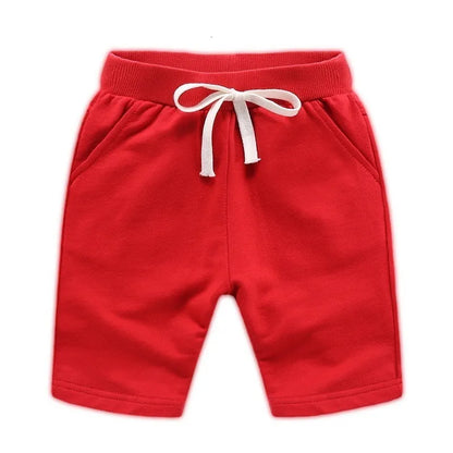 Shorts Baby Boy Shorts Summer Boys Sports Camouflage Loose Shorts Elastic Waist Teen Trousers Children's Clothes 2-14 Years Old 230419