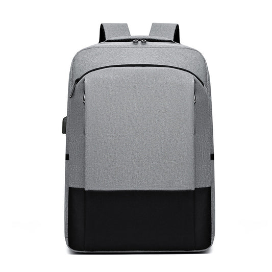 Wholesale Backpack  New Waterproof Computer Bag Fashion Business Casual USB Printable Logo Backpack