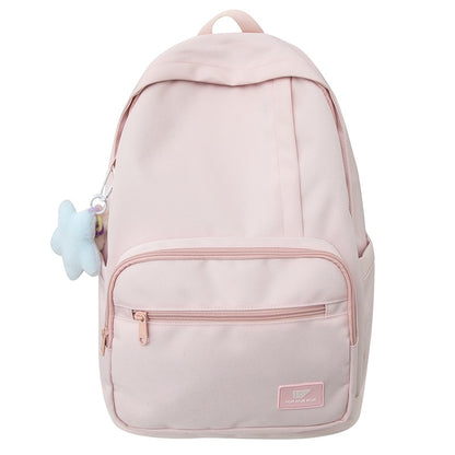 Schoolbag Female Korean High School Student Large-Capacity Backpack Harajuku Style Trendy Primary and Secondary School Student Simple Casual Backpack