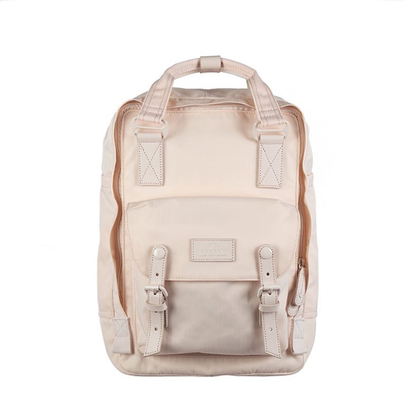 Doughnut Backpack Women's New Macaron Color Men's and Women's Portable Backpack Student Bag Gymnastic Valise