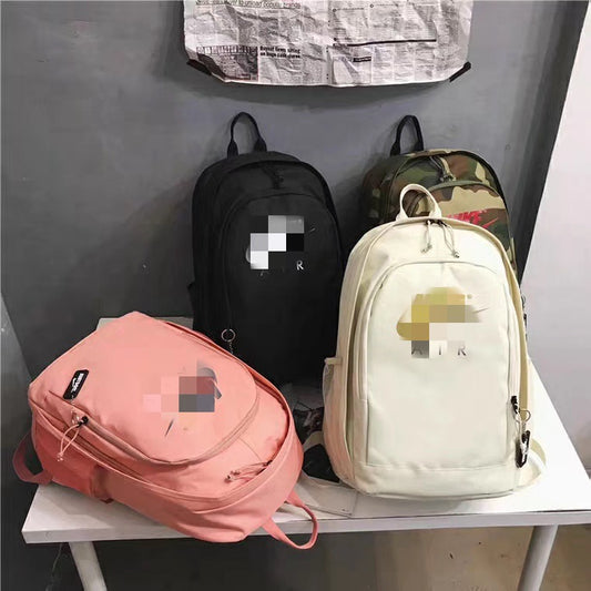 New NK Fashion Brand Schoolbag Female Student Korean Style Junior High School Sports Backpack Casual Fashion the Campus of Middle School Backpack Men