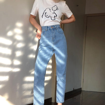 funninessgames - Classic Tapered Mom Jeans ~ HANDMADE