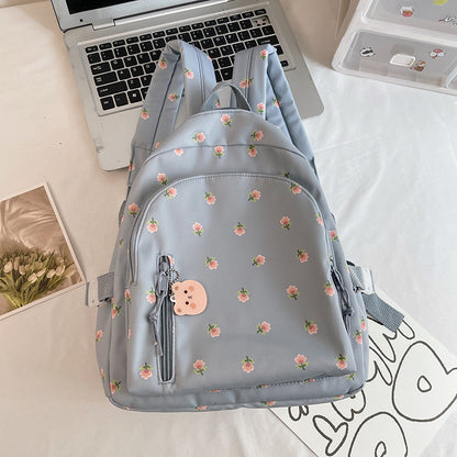 Mini Backpack Ins Niche Japanese and Korean Style Primary School Student Schoolbag Printed Small Backpack  New Travel Bag