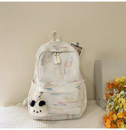 Cute Girl Girls Backpack Ins Cute Good-looking Small Bookbag Mini Small Bag Female College Student Spring Outing Backpack