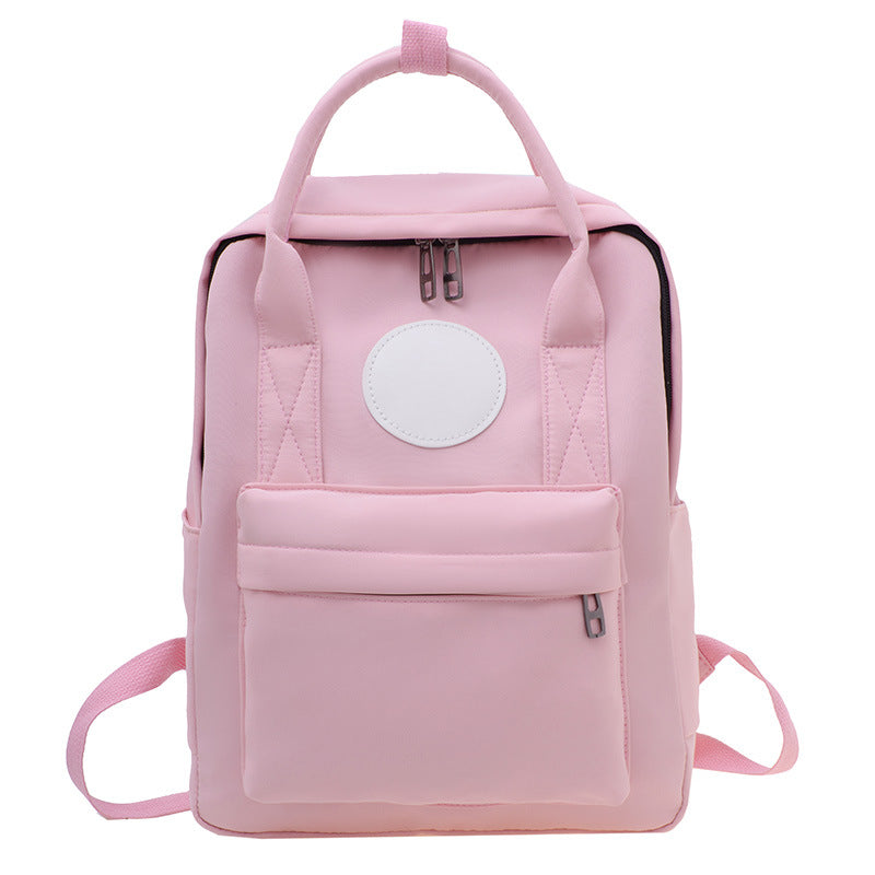 School Season New Student Schoolbag Cram School Training Printed Logo Gift Backpack Solid Color School Backpack