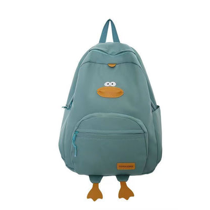 Schoolbag Female Ins Japanese and Korean Style Cute Chicken Backpack Junior High School Students Large Capacity Travel Backpack