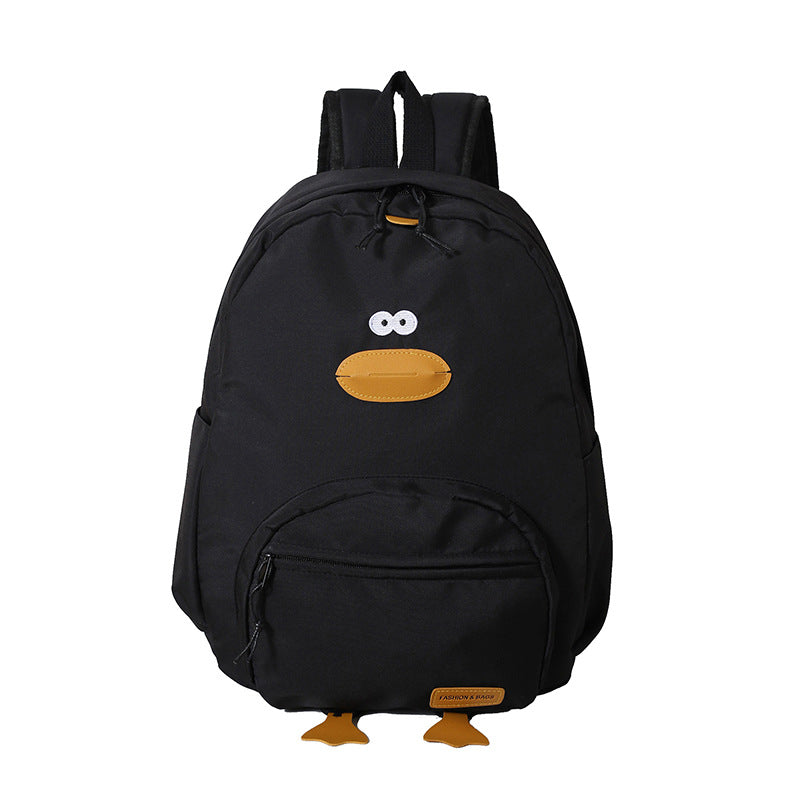 Schoolbag Female Ins Japanese and Korean Style Cute Chicken Backpack Junior High School Students Large Capacity Travel Backpack