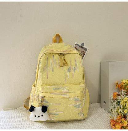 Cute Girl Girls Backpack Ins Cute Good-looking Small Bookbag Mini Small Bag Female College Student Spring Outing Backpack