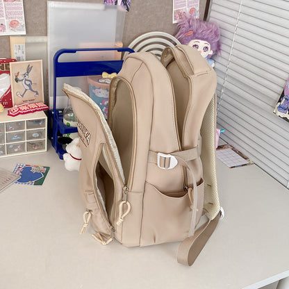 Factory Direct Sales New Backpack Girls' Ins Style College Students Bag Good-looking Large Capacity Backpack