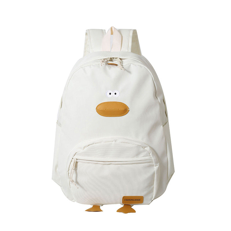 Schoolbag Female Ins Japanese and Korean Style Cute Chicken Backpack Junior High School Students Large Capacity Travel Backpack