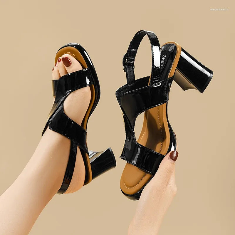 Dress Shoes Summer Women Beach Sandals Outdoor Fashion Casual Sexy Female High Heel Women's Roman Modern Platform