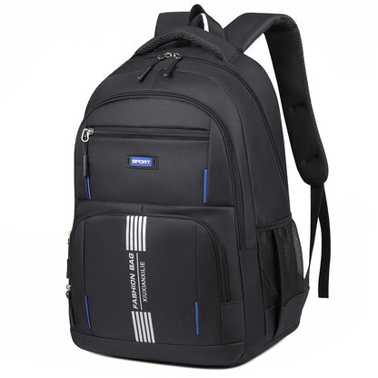 1pc Men's Large Capacity Backpack With Multiple Compartments, Stylish Travel Laptop Storage Backpack