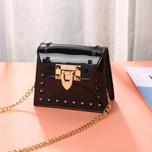 Load image into Gallery viewer, funninessgames Fashion Casual Solid Metal Accessories Decoration Crossbody Bag