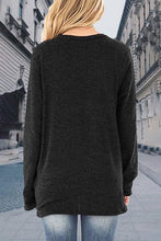 Load image into Gallery viewer, funninessgames Casual Solid Solid Color O Neck Tops