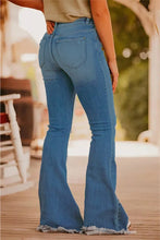 Load image into Gallery viewer, funninessgames Casual Street Solid Ripped Make Old High Waist Denim Jeans(3 Colors)