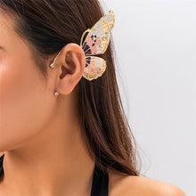 Load image into Gallery viewer, funninessgames Casual Butterfly Patchwork Rhinestone Earrings