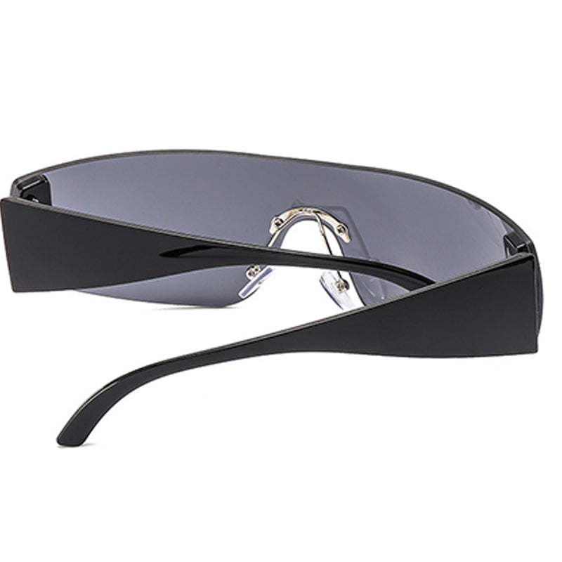 funninessgames Casual Solid Patchwork Sunglasses