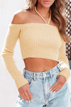 Load image into Gallery viewer, funninessgames Solid Bandage Off the Shoulder Tops(6 Colors)