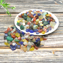 Load image into Gallery viewer, Natural Colour Agate Stones And Crystals Gravel Small Tumbled Stone Tank Decor  Healing Energy Gemstone Home Aquarium Decoration
