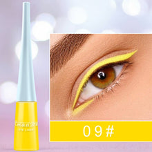 Load image into Gallery viewer, 12 Colors Neon Liquid Eyeliner Pencil Waterproof Colorful Blue Green Yellow White Eye Liner Pen Women Makeup Eyes Cosmetics