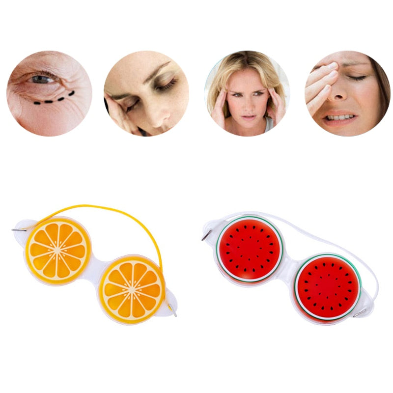 Fruit Ice Eye Mask Sleeping Eye Patches Remove Dark Circles Moisturizing Beauty Eye Patches Mask Relaxation Skin Care Cosmetics