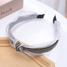 Load image into Gallery viewer, Luxury Diamond Headbands for Women Fashion Design Lace Bow Hairbands Girs Pearl Elastic Headband 2022 Fashion Hair Accessories
