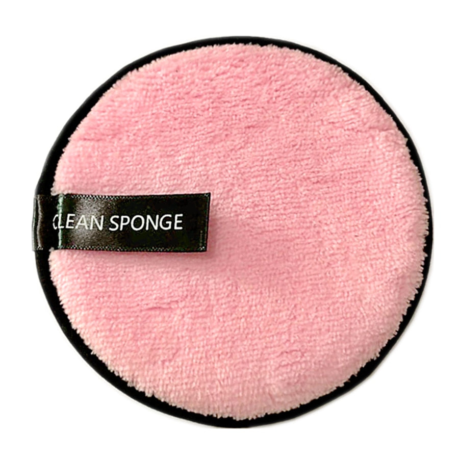 Reusable Makeup Remover Pads Cotton Wipes Microfiber Make Up Removal Sponge Cotton Cleaning Pads Tool