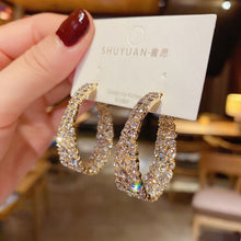 Load image into Gallery viewer, New style show face small high-end atmosphere decoration fashion women temperament personality exaggerated ear ring women