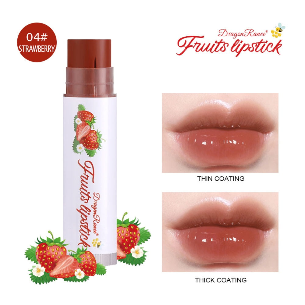 Color Changing Lip Balm Fruity Scent Non-Stick Cup Moisturizing Anti-cracking Lasting Lipstick Women Makeup Cosmetic Maquillaje