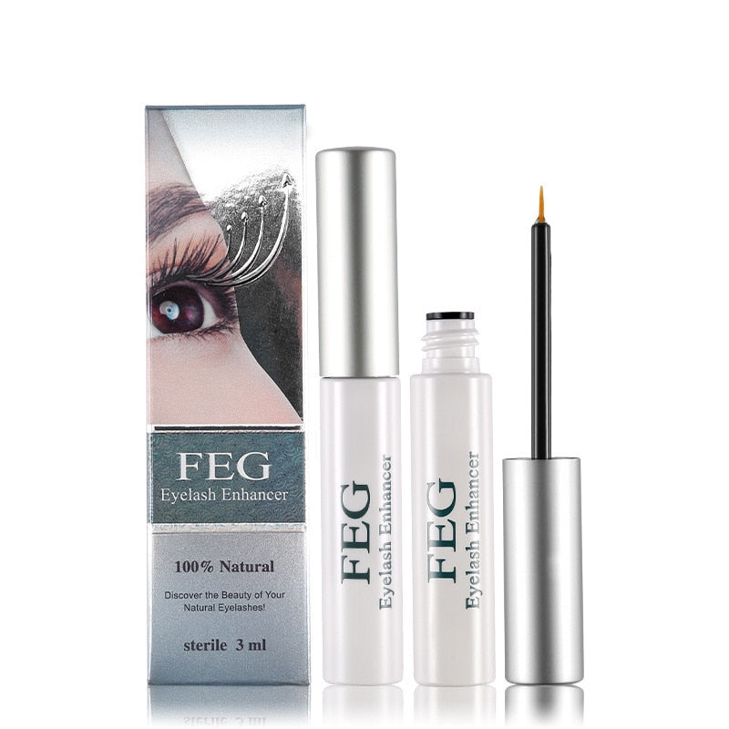 FEG Eyebrows Enhancer Rising Eyebrows Growth Serum Eyelash Growth Liquid Eye Makeup Lengthening Thicker Curling Cosmetics Tools