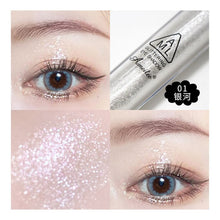 Load image into Gallery viewer, 1pcs Pearlescent Shiny Eyeshadow Waterproof Long Lasting Diamond Glitter Liquid Eye Shadow Makeup Highlighter Pigment Cosmetics