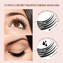 Load image into Gallery viewer, O.TWO.O  Black Mascara Lengthens Eyelashes Waterproof Long-lasting 4D Silk Fiber Mascara Lash Extension Cosmetics Makeup