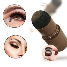 Load image into Gallery viewer, 2022 Eyebrow Shaping Kit Stamp Eyebrow Pencil and 5 Pairs Brow Stencils Kit Pen Cosmetics Waterproof Natural Color Eye Makeup