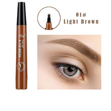 Load image into Gallery viewer, 2022 MB 5 Color 4 Forks Eye Brow pencil Natural Matte Liquid Tint Makeup Lasting Waterproof Eyebrow Tattoo Smudge-proof Cosmetic
