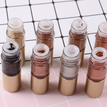 Load image into Gallery viewer, MISS ROSE 8 Colors Makeup Glitter Shining Eyeshadow Metal Liquid  Eye Shadow Single Color Eyes Make Up Pigment Cosmetics TSLM2
