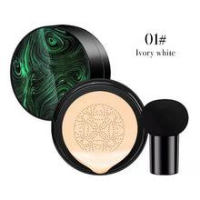Load image into Gallery viewer, BB Air Cushion Moisturizing Foundation Base Natural Brighten Makeup CC Cream Concealer Cosmetics Mushroom Head Whitening Face