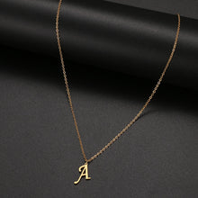 Load image into Gallery viewer, DOTIFI For Women A-Z Alphabet Letter Pendant Necklaces Personalization Stainless Steel Necklace Glamour Jewelry
