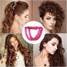 Load image into Gallery viewer, Heatless Curling Rod Headband Silk Rod Heatless Hair Heatless Curls Overnight Band Silk Magic Wave Hair Curler