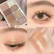 Load image into Gallery viewer, 8 Colors Matte Shimmer Shiny Eyeshadow Cosmetic Palette Waterproof Highlighter Fashion Diamond Eye Shadow Face Makeup TSLM1